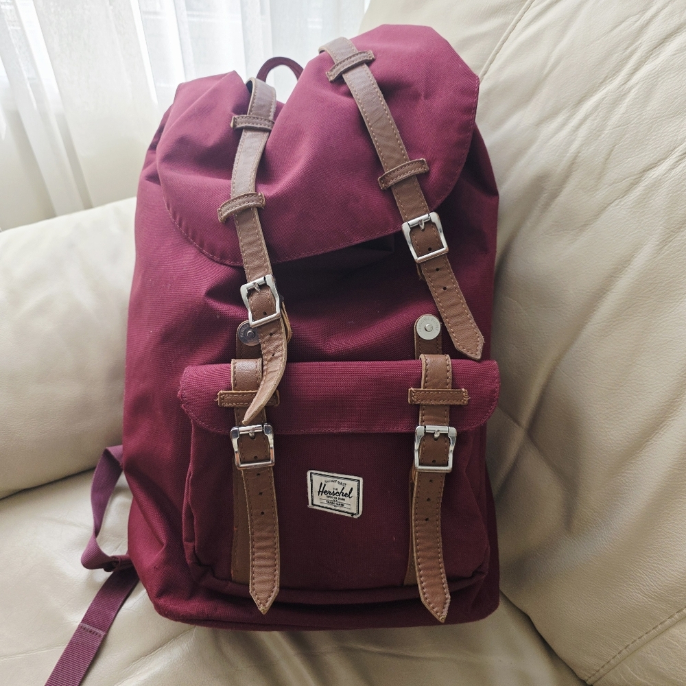 Herschel Supply Company Maroon Backpack